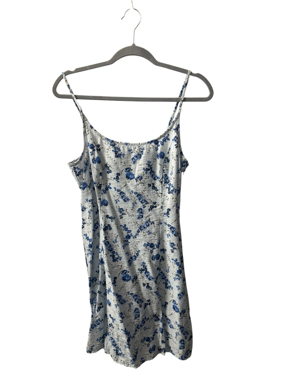 a new day Light Blue Floral Smocked Top